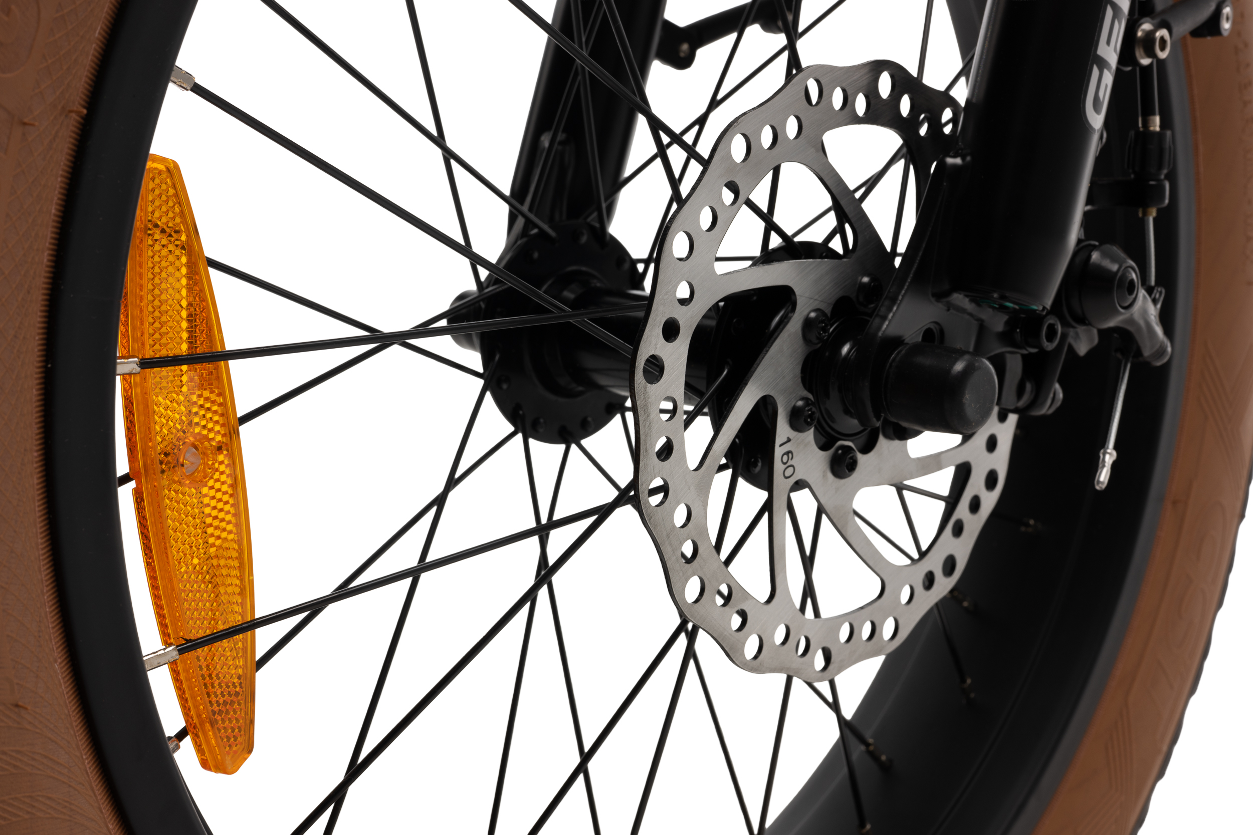 ROWER ELEKTRYCZNY SKŁADANY 20" FAT-BIKE - obrazek 5